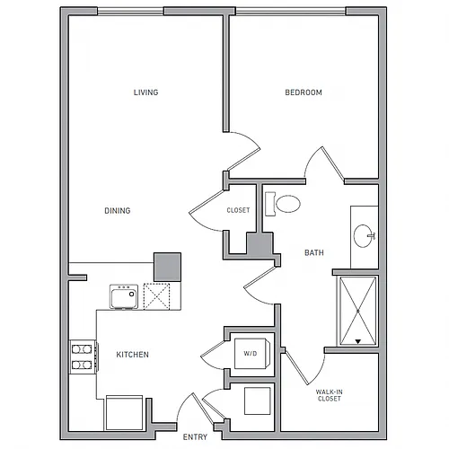 Floor plan A6D