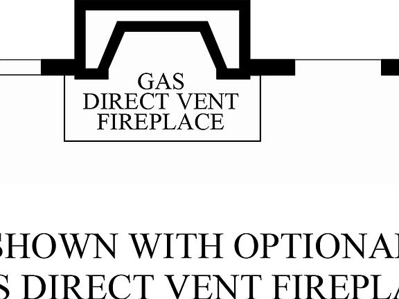 Optional Gas Fireplace