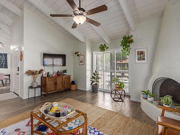 Living room with furniture
