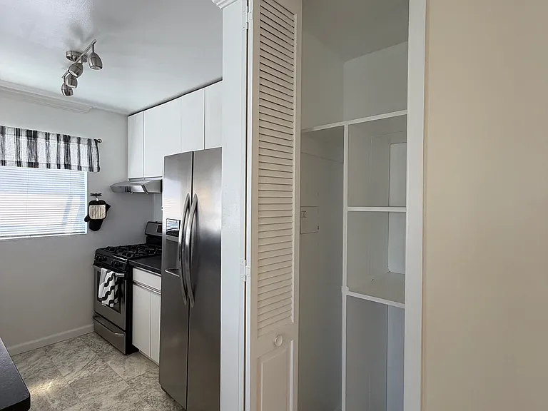 Large Food and Beverage storage pantry.