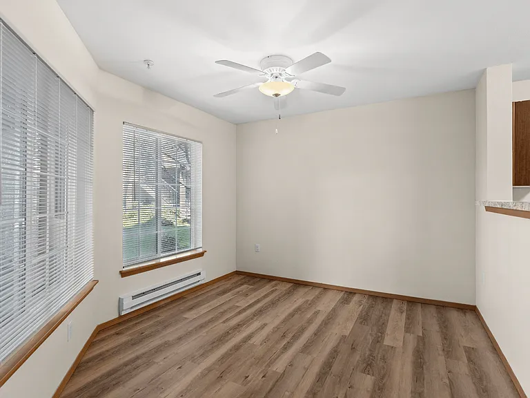 Spacious Dining area with natural light and wood-style flooring Spacious Dining area with natural light and wood-style flooring