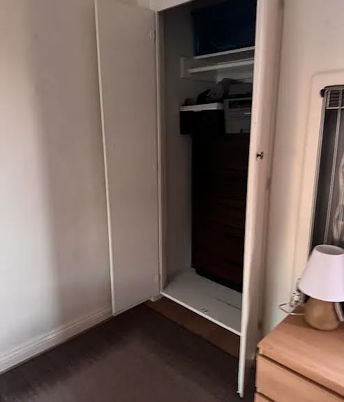 one of two closets...