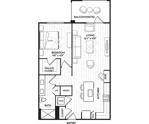Floor plan The Sullivan