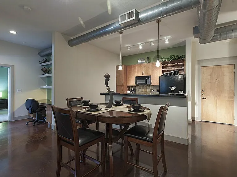 Dining section