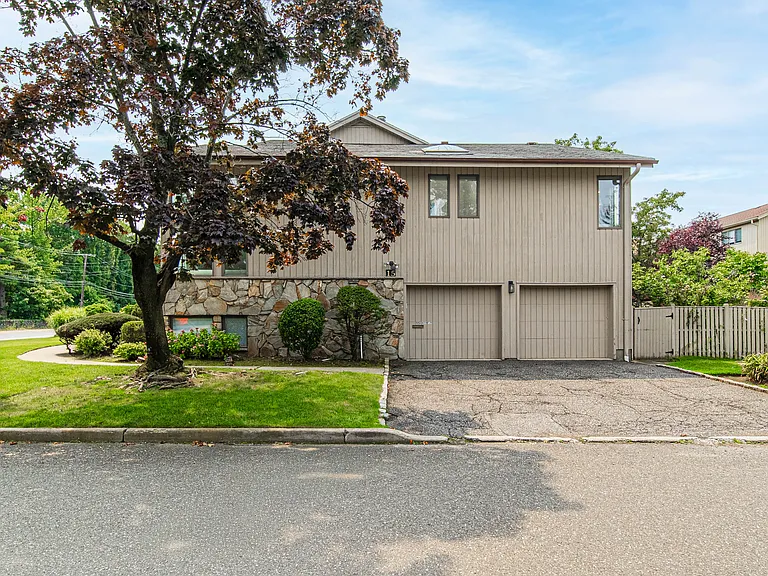 TWO CAR GARAGE IN CONER LOT