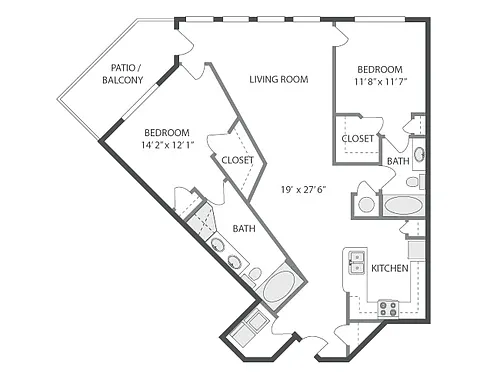 Floor plan C600