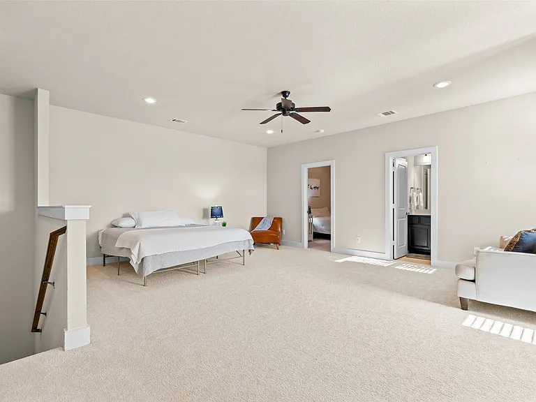 The 2nd Living room could be a 3rd bedroom