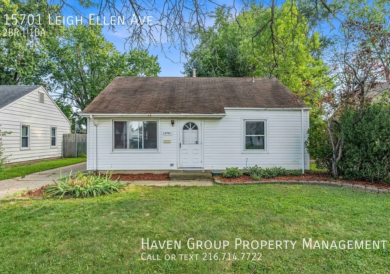15701 Leigh Ellen Ave, Cleveland, OH 44135- Spacious 2-bed 1-bath single-family home! — Photo 1