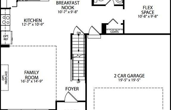 Elevation E - 1st Floor