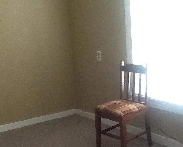 Bedroom with walk in closet