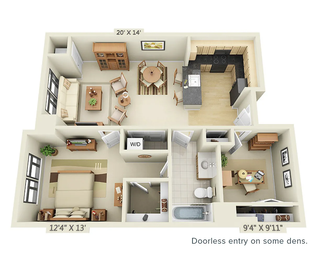 Floor plan A2D-903