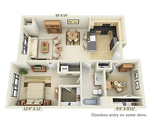 Floor plan A2D-903
