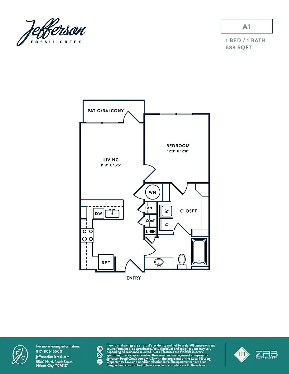 Floor plan A1