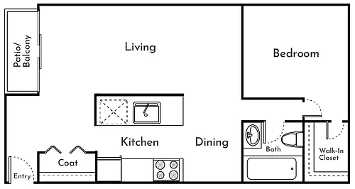 Floor plan Quail