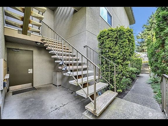 Stairs to Condo. Located on the second floor. Mailbox and storage on the ground floor