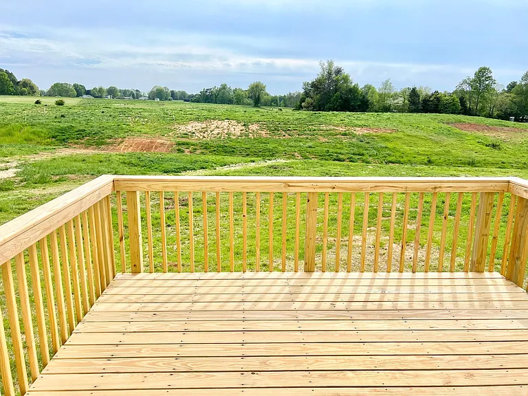 Deck Backyard, Farm View