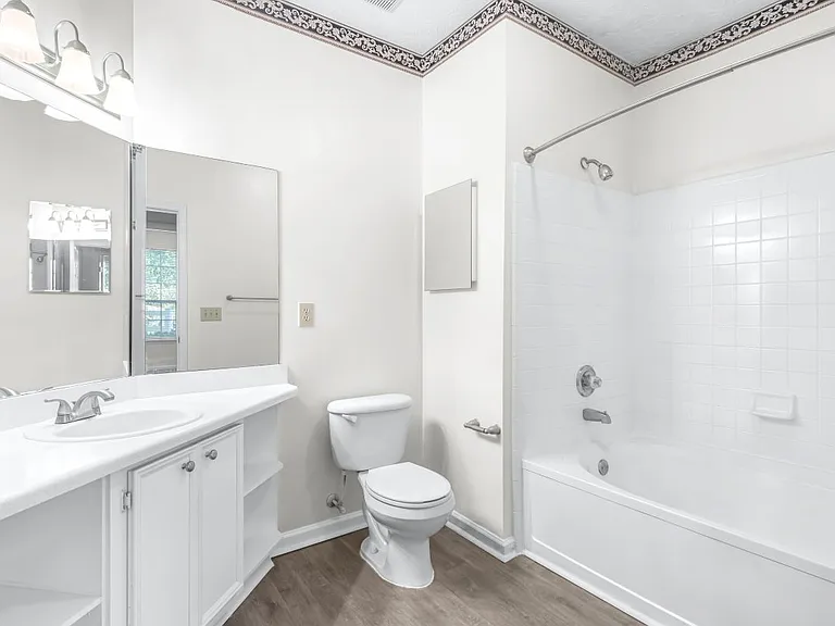 2 Bedroom Apartment Bathroom at Lake St James Apartments in Conyers, GA