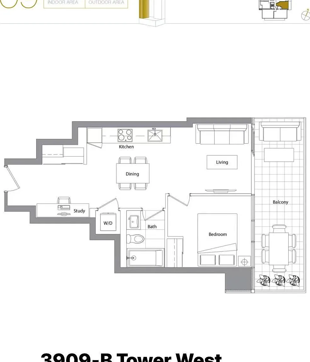 1 bed, $2,700 — Photo 1
