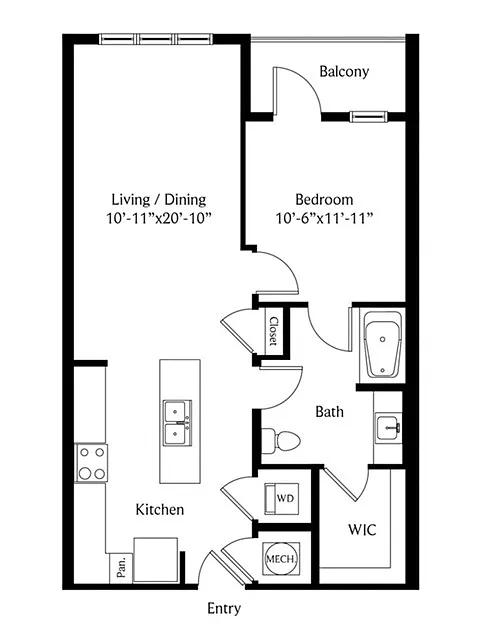 Floor plan A12