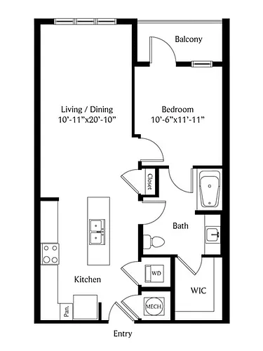 Floor plan A12