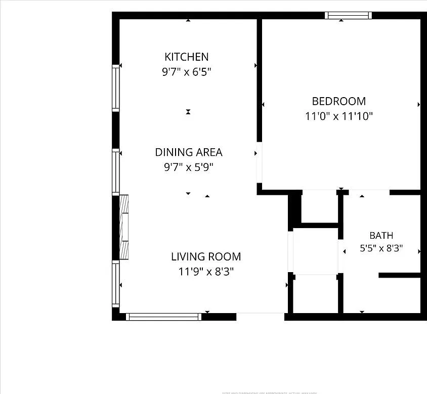 1 bed, 1.0 bath, 400 sqft, $2,000 — Photo 2