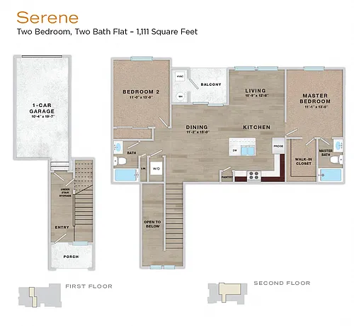 Floor plan Park - Serene 2/2