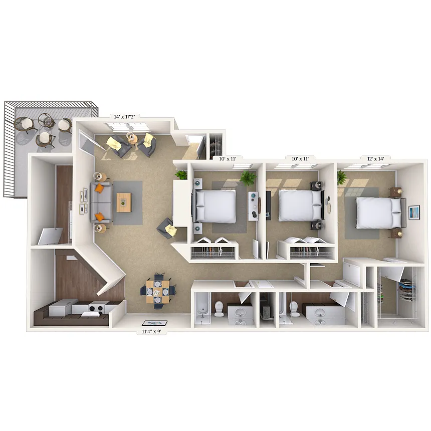 Floor plan 32A