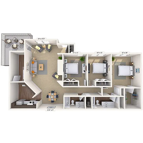 Floor plan 32A