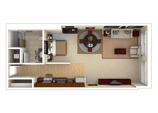 Floor plan 11CLF