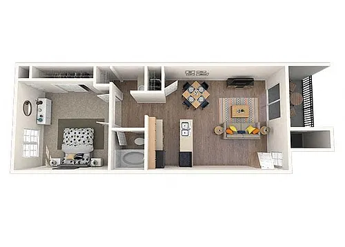 Floor plan Mica A2
