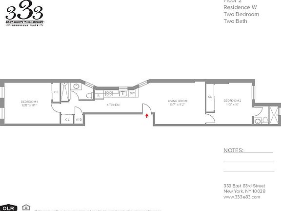 2nd image of 333 E 83rd St APT 3W