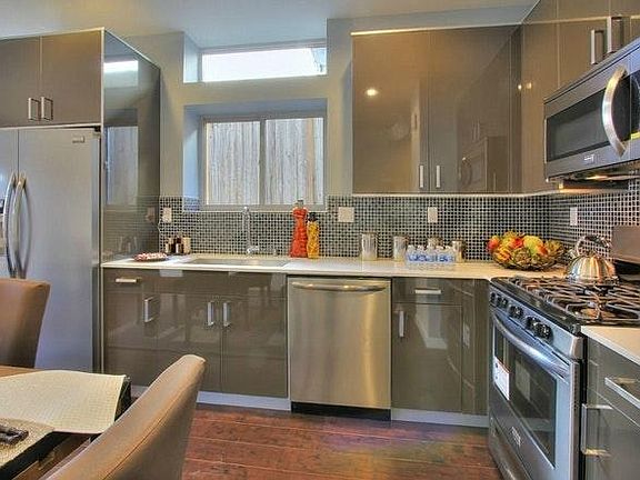 modern kitchen appliances