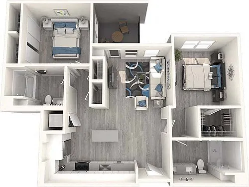 Floor plan B1