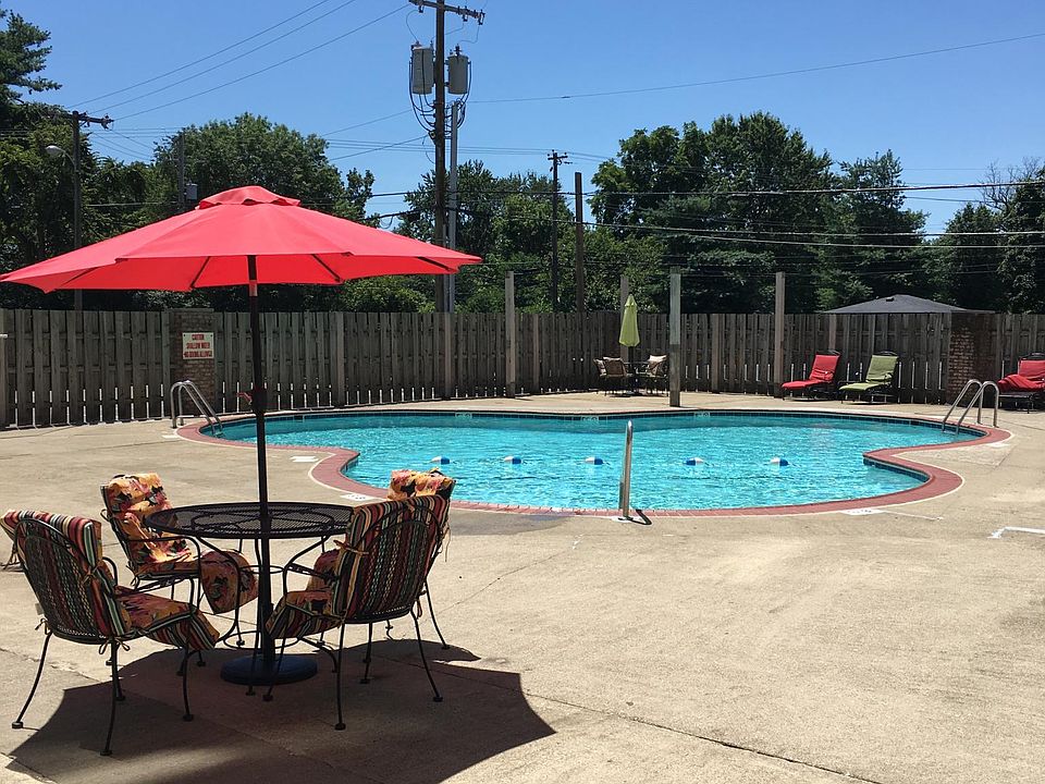 This is the condo pool, located in the rear of the building.