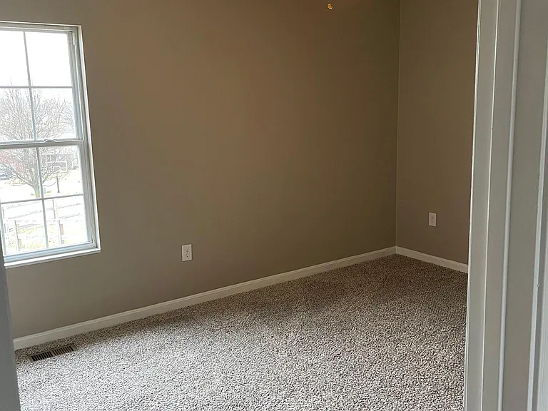 Master bedroom from hall.