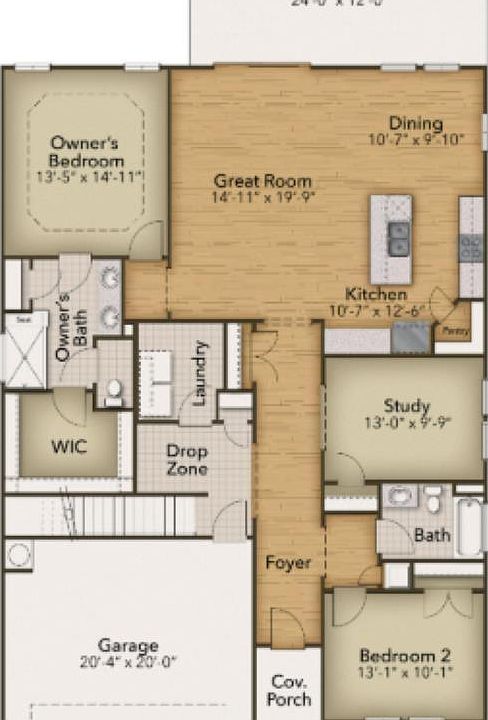 2nd image of 803 Big Cedar Dr.