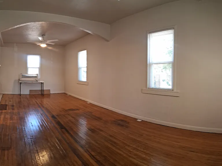 Living room from front door