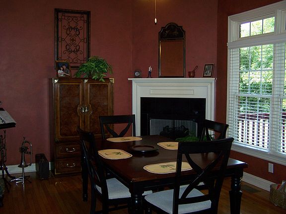 Hearth room off of kitchen!