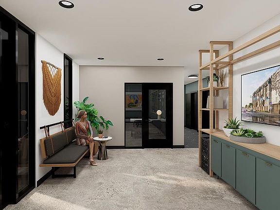 Welcoming Residential Lobby