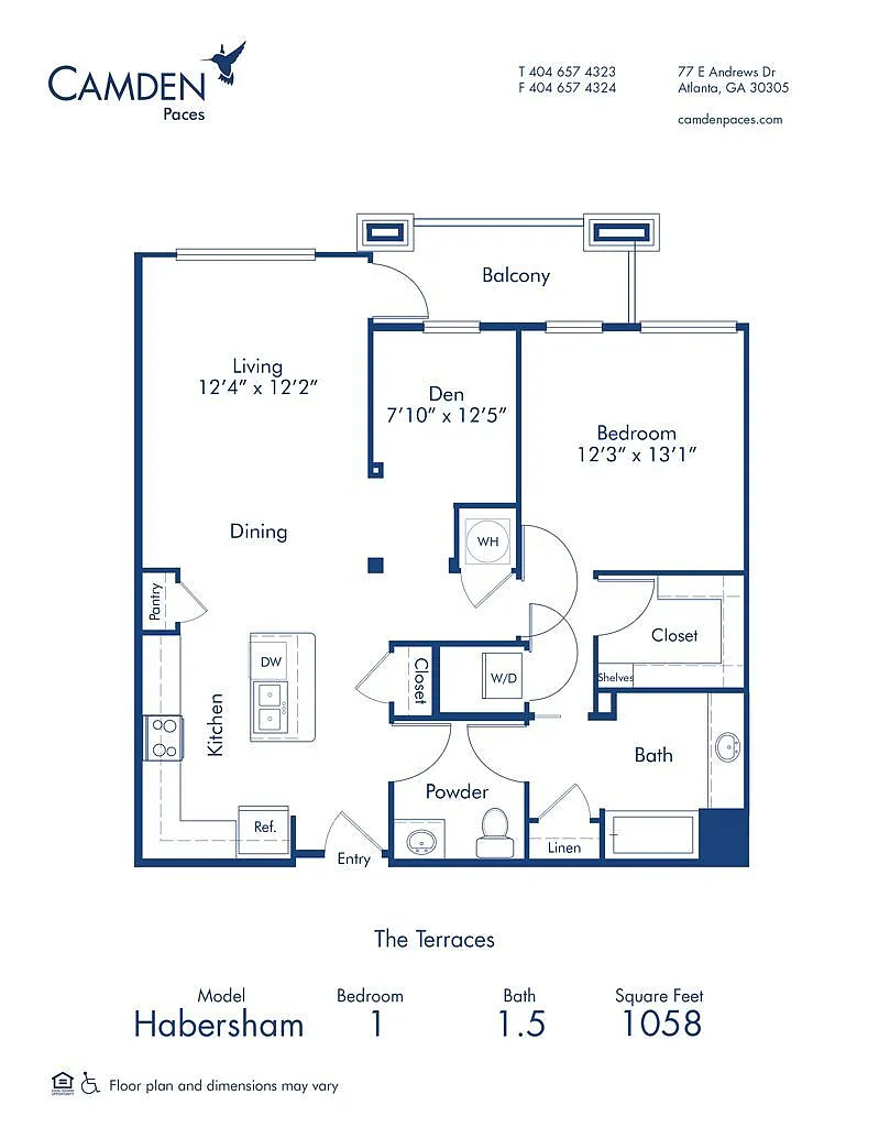 Floor plan Habersham