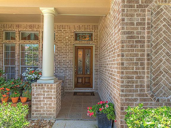 All brick front is lovely and easy to maintain.