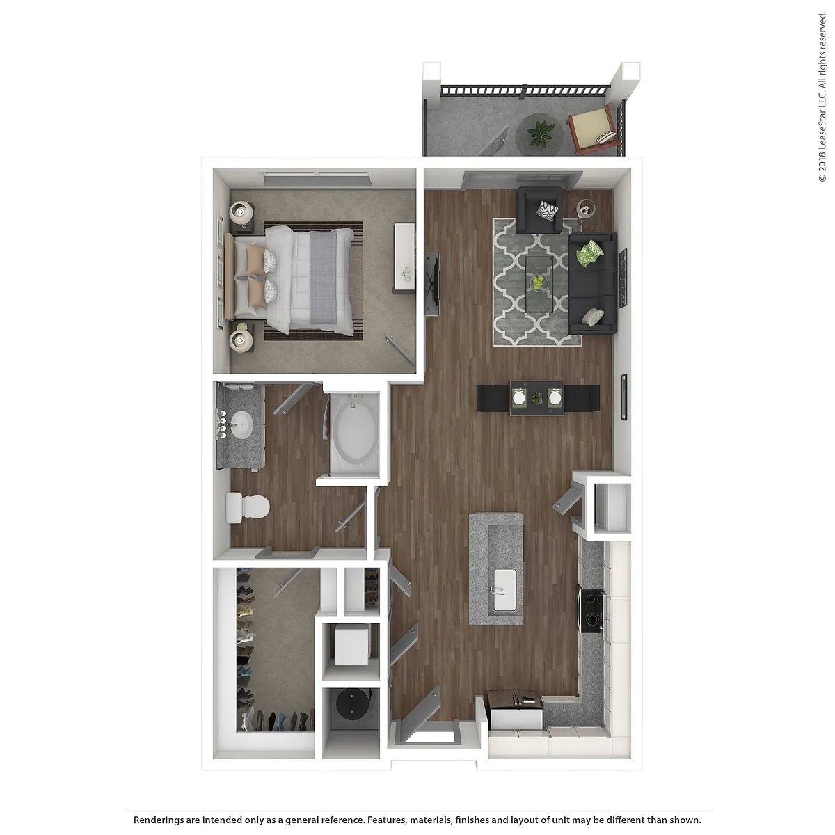 Floor plan A1B