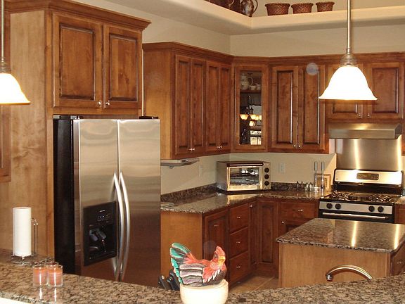 Granite, stainless, the works