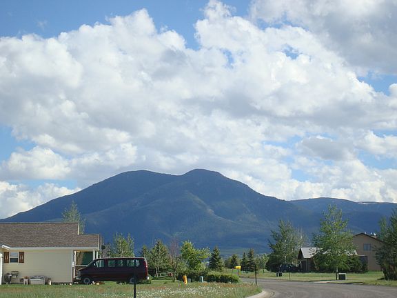 View from front of lot