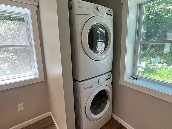 laundry on first floor