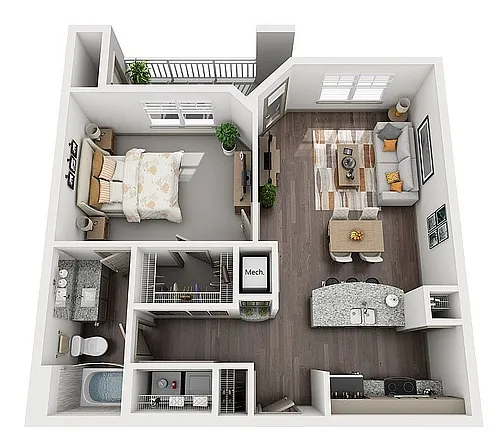Floor plan Aintree