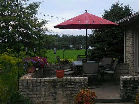 back patio for entertaining