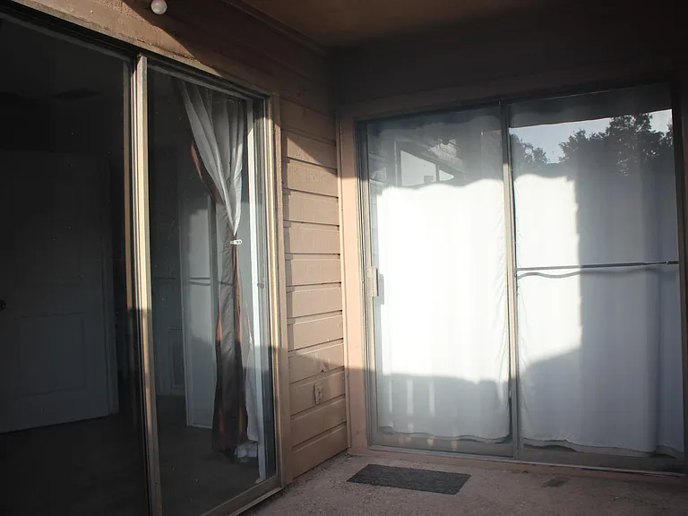 back porch.