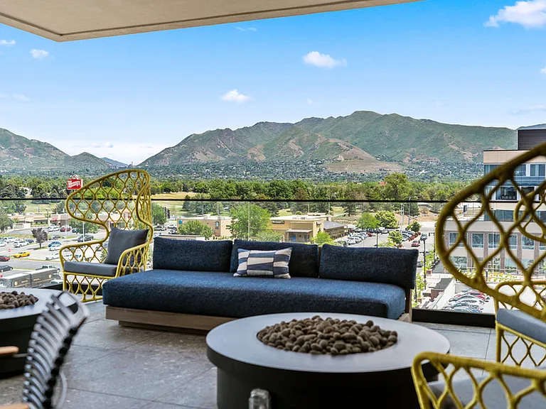 Sky Lounge with Sugar House Views