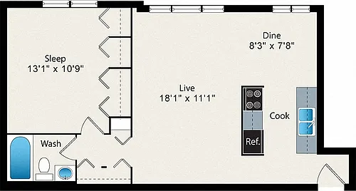 Floor plan A4